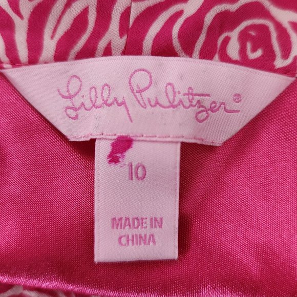 Lilly Pulitzer Rosy Pink Mini Dress - Picture 7 of 7